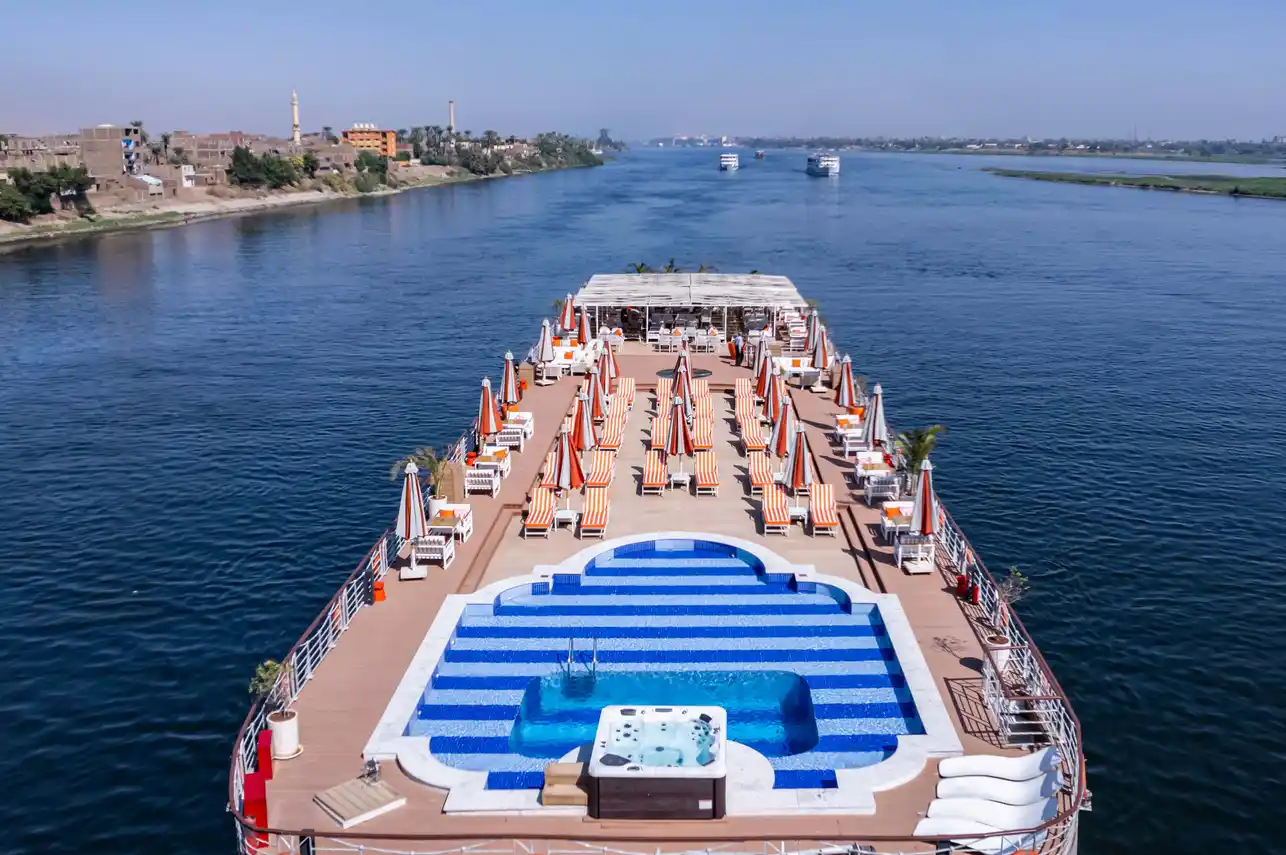 Exterior view of the Grand Mandarine Nile Cruise Nile cruise ship